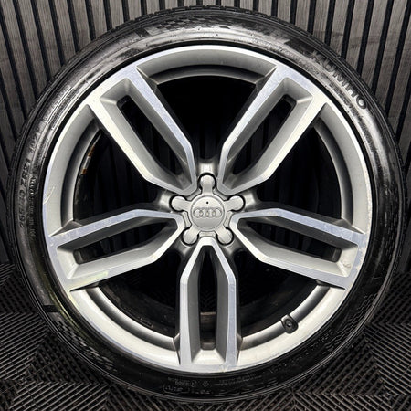 1X 21'' Audi SQ5 Q5 Alloy Wheel Tyre 8.5J ET33 Single Spare 8R0601025AM Genuine