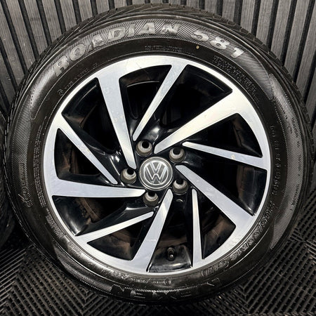 16'' VW Golf Mk7 Woodstock Mk8 Mk6 Alloy Wheels Tyres Alloys 5G0601025DS Genuine