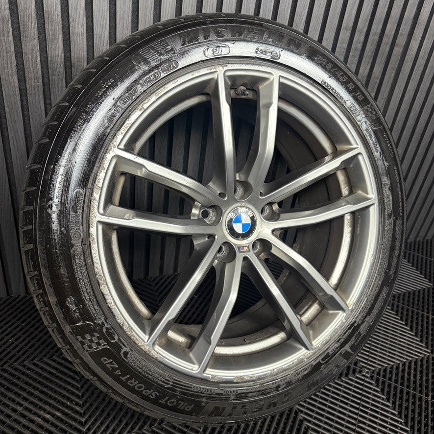 1X 18'' GENUINE BMW 5 SERIES 662 M G30 G31 SPORT ALLOY WHEEL FRONT 8093405