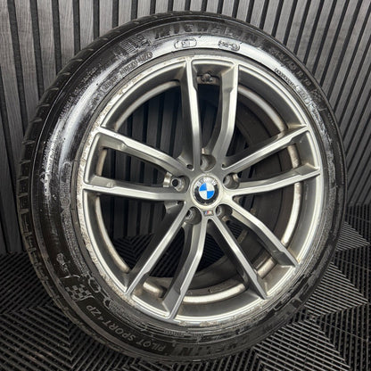 1X 18'' GENUINE BMW 5 SERIES 662 M G30 G31 SPORT ALLOY WHEEL FRONT 8093405