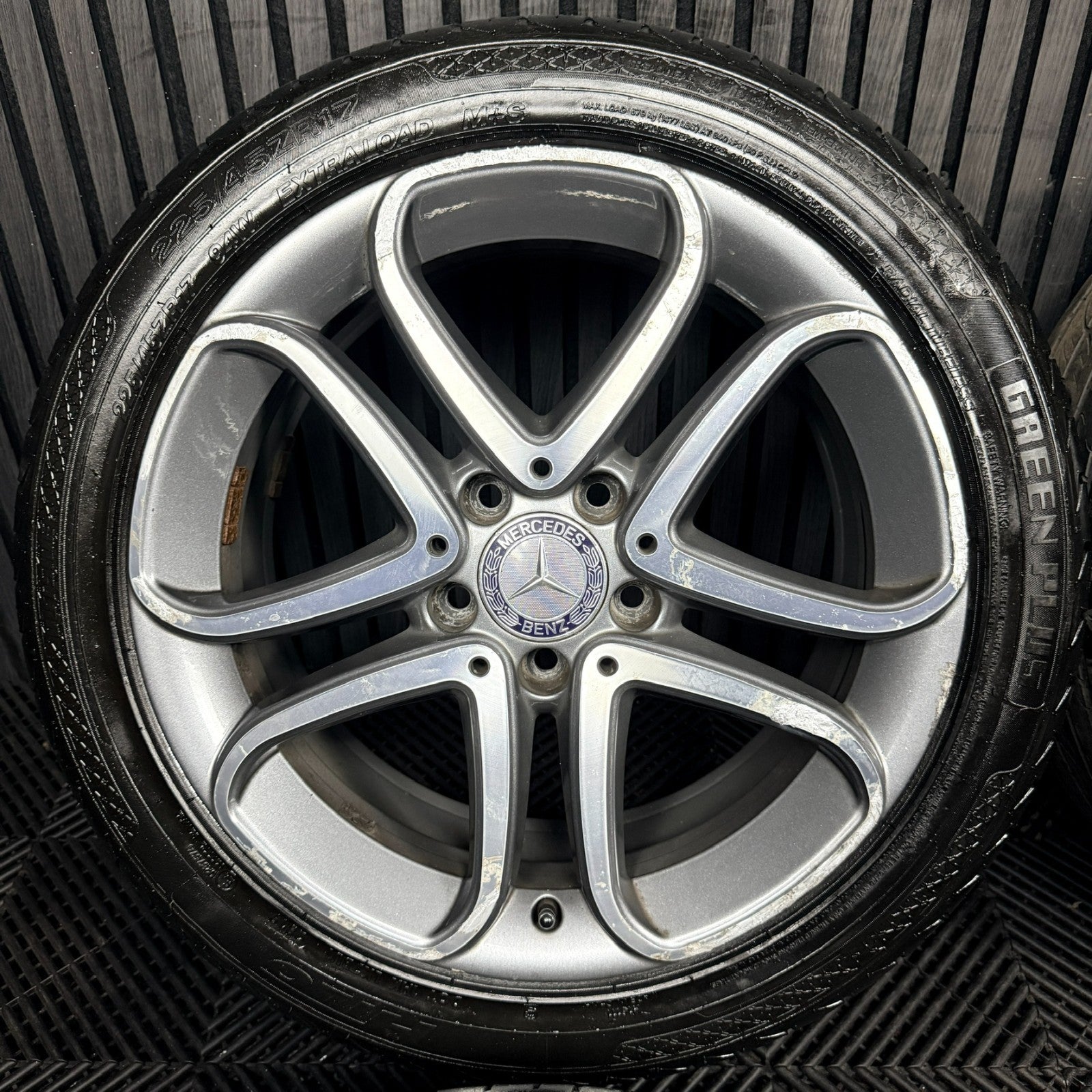 17'' Mercedes A Class CLA B W246 Alloy Wheels Tyres W176 A2464010302 Genuine