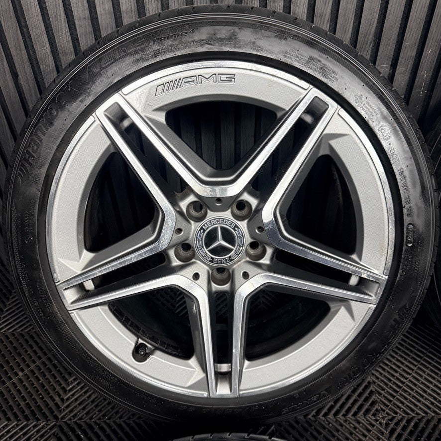 18'' Mercedes Amg A Class Cla B Alloy Wheels Tyres Alloys W177 Genuine