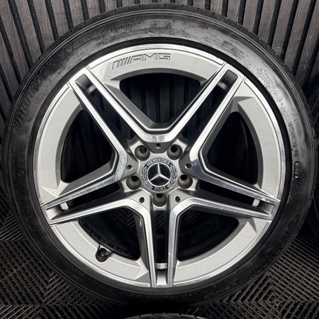 18'' Mercedes Amg A Class Cla B Alloy Wheels Tyres Alloys W177 Genuine