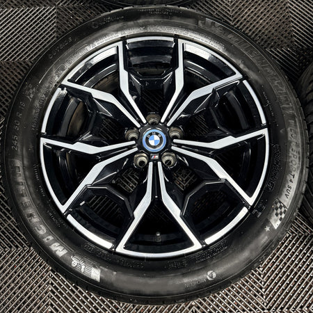 19'' Bmw X3 X4 G01 G02 887 M Sport Alloy Wheels Tyres Alloys 7916263 Genuine