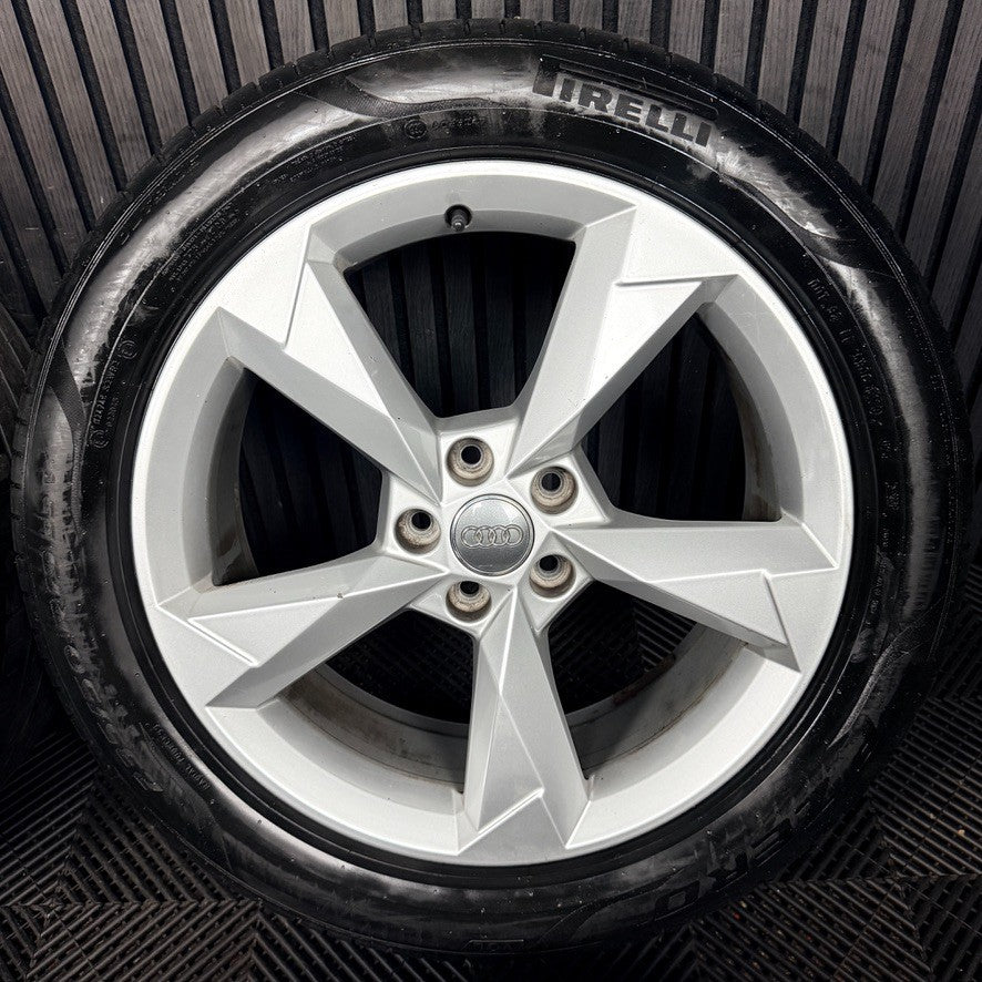 19'' Audi Q3 5 Spoke Alloy Wheels Tyre Alloys 83A601025N Genuine