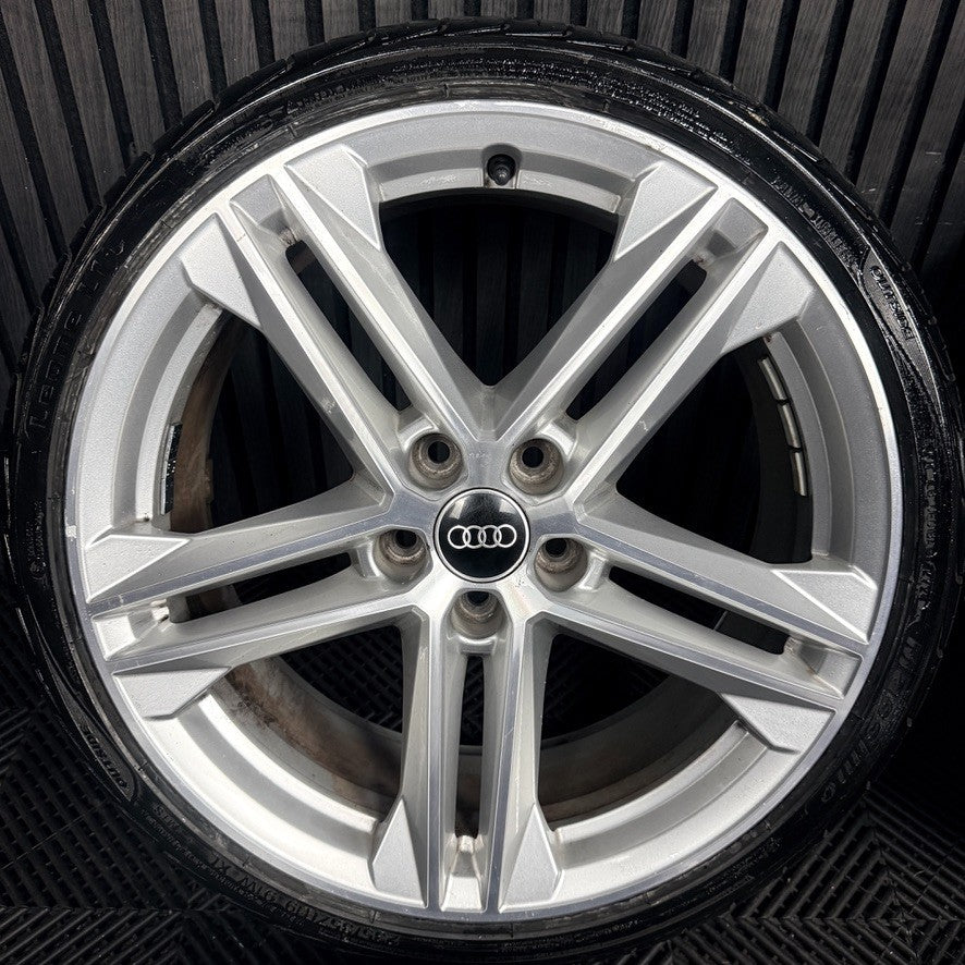19'' Audi A3 A4 S Line Wheels Alloys Tyres 80A601025G Genuine