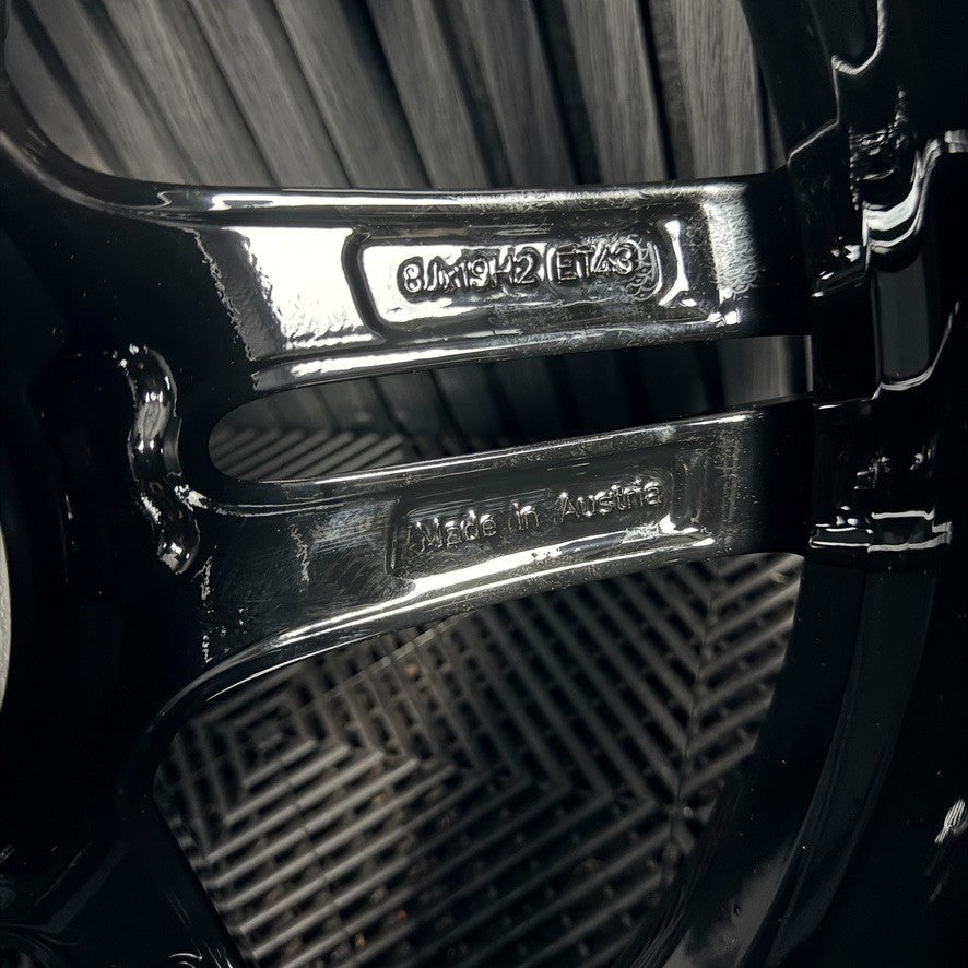 19'' Mercedes AMG E Class W213 Black Sport Alloy Wheels Tyres Alloys Genuine