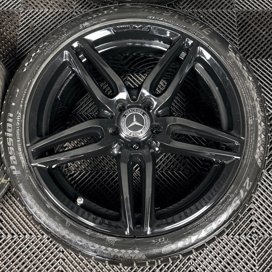 19'' Mercedes AMG E Class W213 Black Sport Alloy Wheels Tyres Alloys Genuine