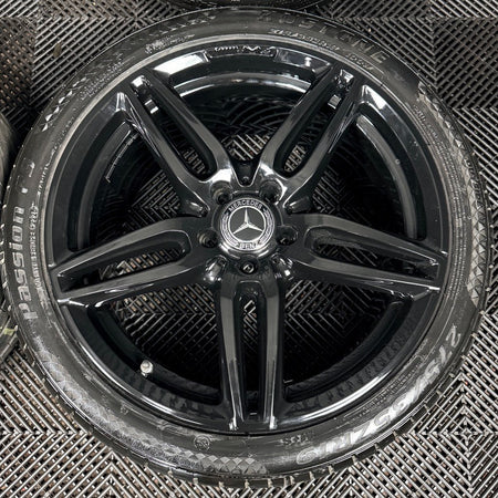 19'' Mercedes AMG E Class W213 Black Sport Alloy Wheels Tyres Alloys Genuine
