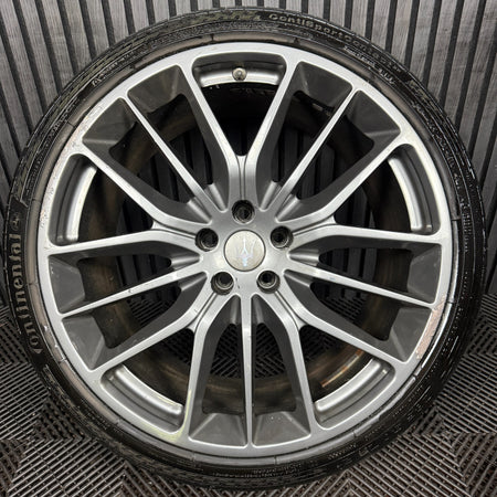 1X 21'' Maserati Ghibli 670011859 10.5 ET45 Grey Alloy Wheel Single Rear Genuine