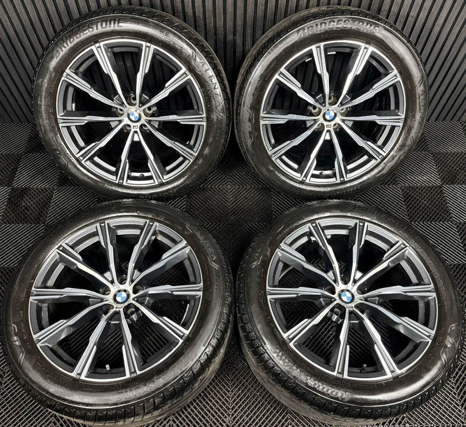 20'' BMW X5 X6 G05 G06 740M Sport Alloy Wheels Alloys Tyres Genuine