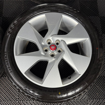 20'' GENUINE JAGUAR I PACE I-PACE 6007 6 SPOKE ALLOY WHEELS TYRES J9D3-BC-SS