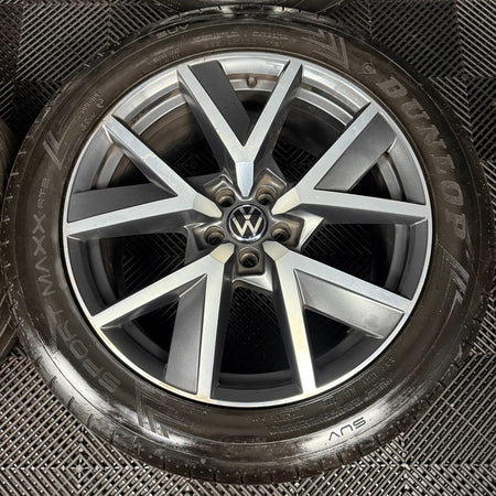 20'' GENUINE VW TOUAREG BRAGA ALLOY WHEELS ALLOYS TYRES Q7 5X112 760601025R