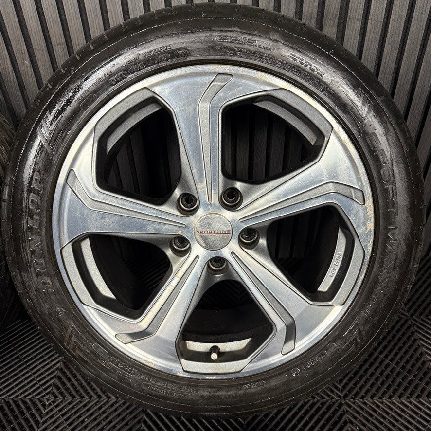 18'' GENUINE VW TRANSPORTER T6 T6.1 T5 SPORTLINE ALLOY WHEELS TYRES ZGB7HZ071496