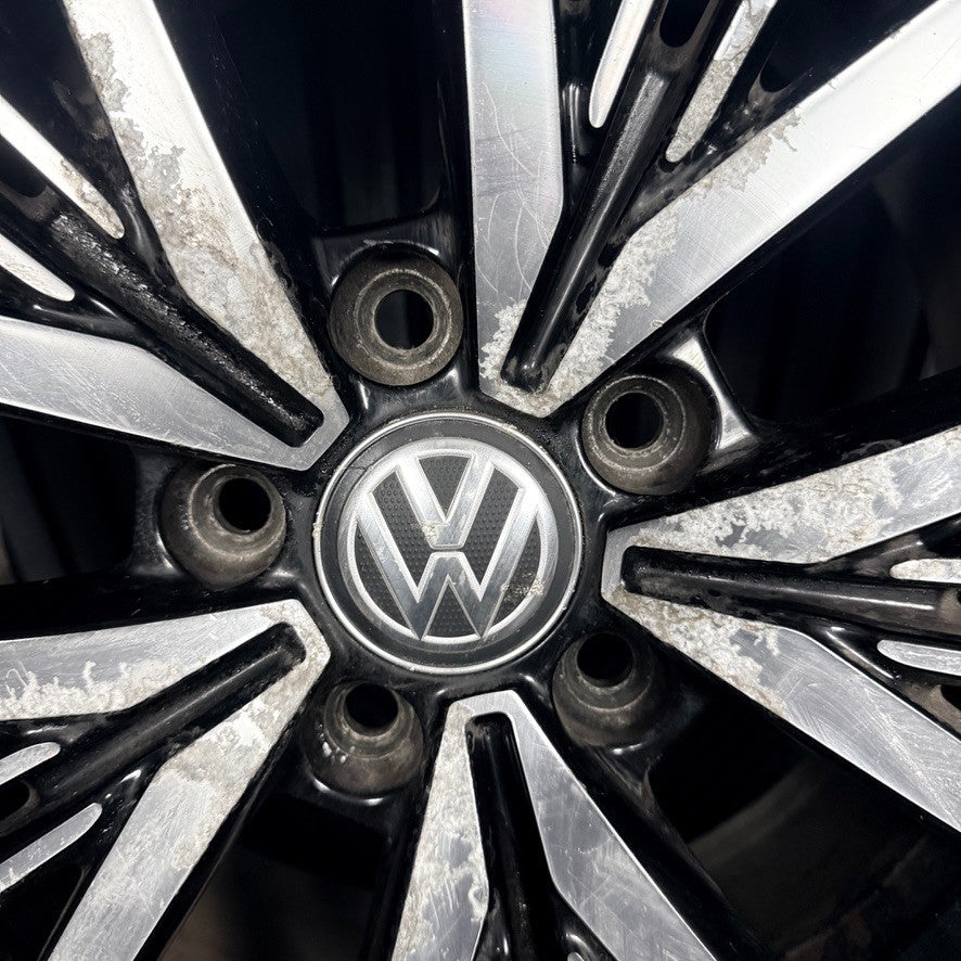1X 16'' Genuine VW Golf MK7.5 MK7 Linas Alloy Wheel Tyre Gt Single 5G0601025CD