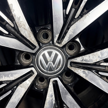 1X 16'' Genuine VW Golf MK7.5 MK7 Linas Alloy Wheel Tyre Gt Single 5G0601025CD