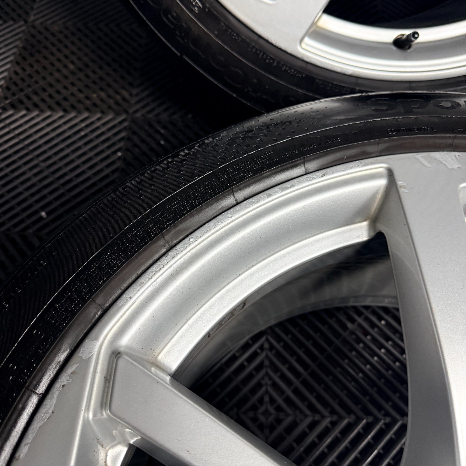 20’’ Audi A7 Line Silver 5 Double Spoke A8 Alloy Wheels Tyres 4K8601025G Genuine