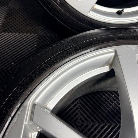 20’’ Audi A7 Line Silver 5 Double Spoke A8 Alloy Wheels Tyres 4K8601025G Genuine