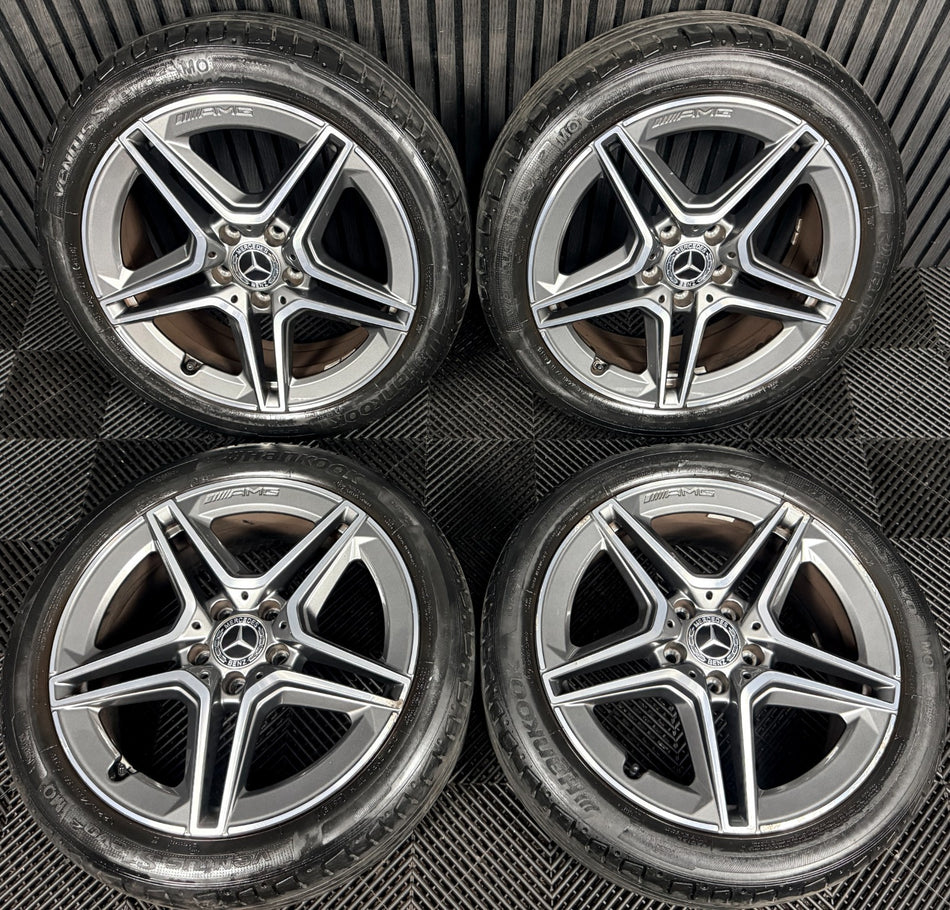 18'' Mercedes Amg A Class Cla B Alloy Wheels Tyres Alloys W177 Genuine
