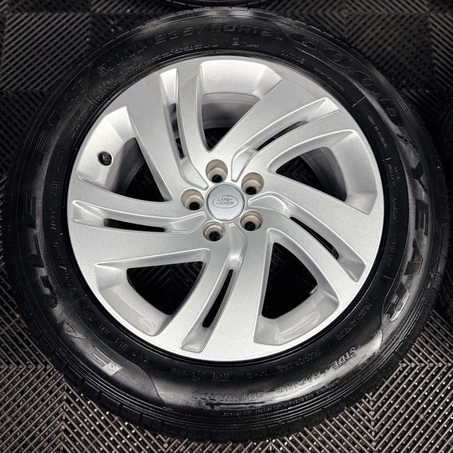 18'' Range Rover Evoque Silver Discovery Sport Land Alloy Wheels Tyres Genuine