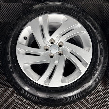 18'' Range Rover Evoque Silver Discovery Sport Land Alloy Wheels Tyres Genuine