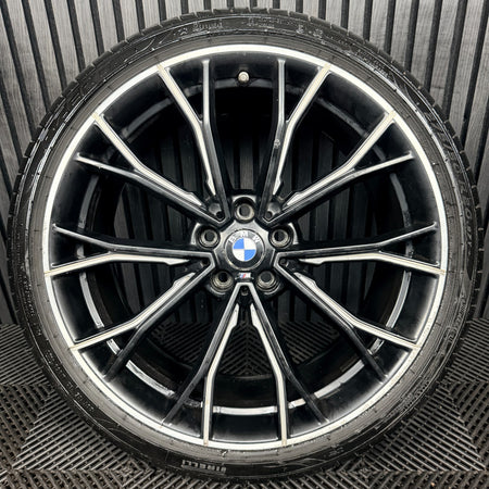 1X 20'' BMW 5 Series 669 M G30 G31 Sport Alloy Wheel Rear 6874445 Genuine