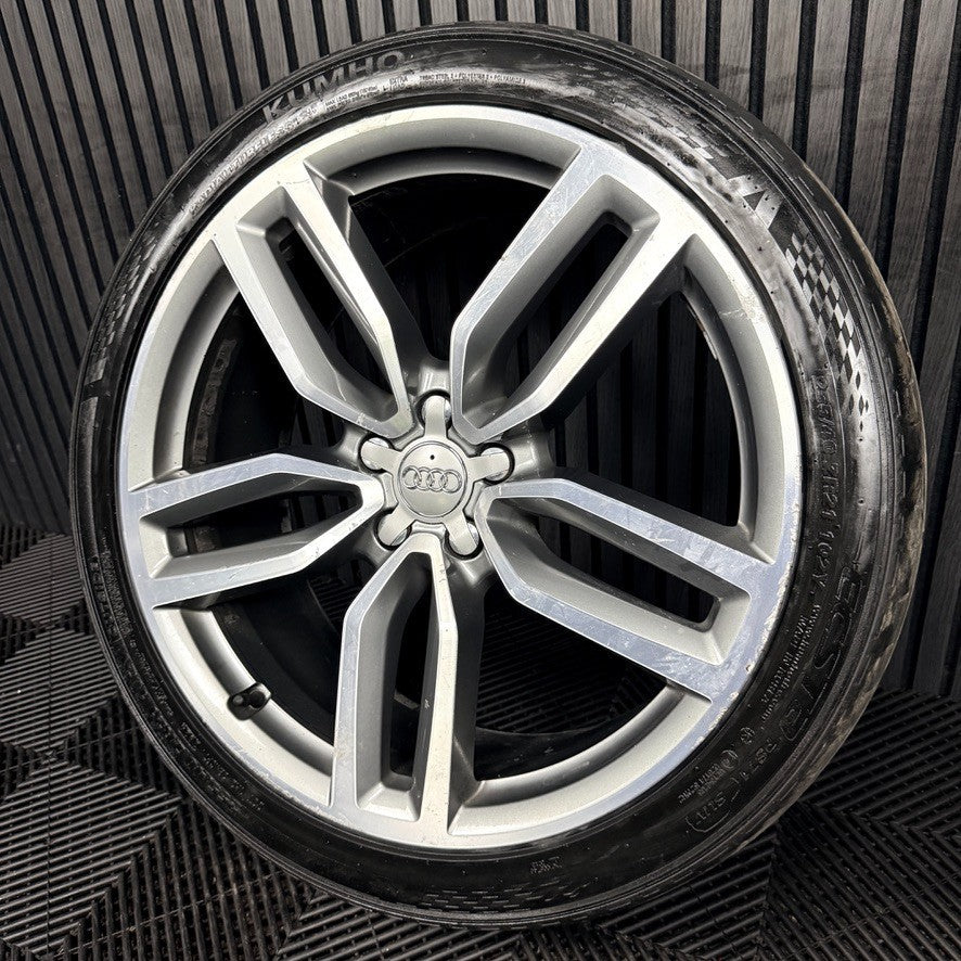 1X 21'' Audi SQ5 Q5 Alloy Wheel Tyre 8.5J ET33 Single Spare 8R0601025AM Genuine