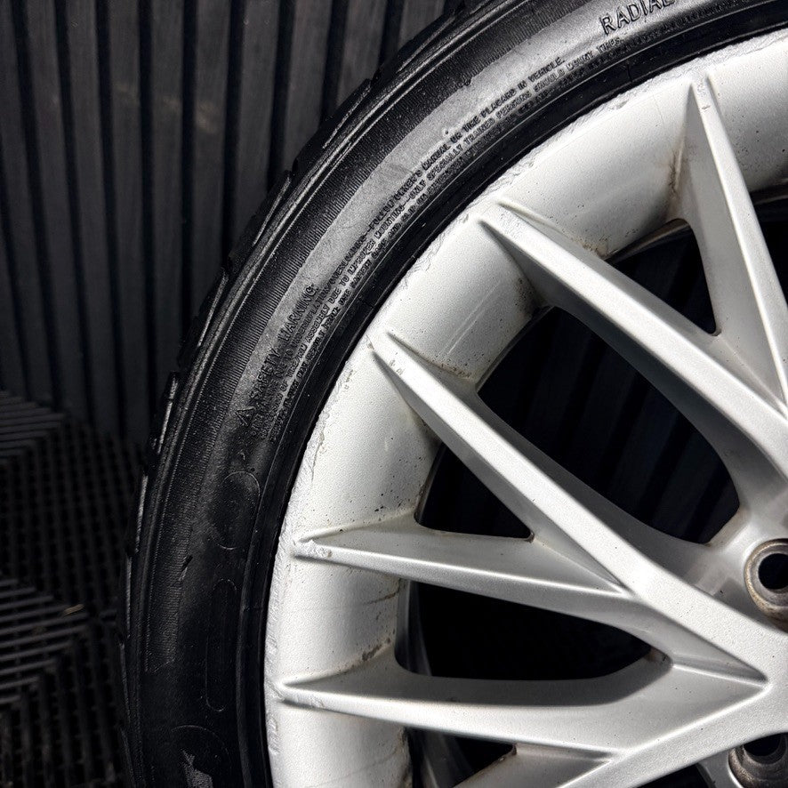 1X 17'' Seat Leon FR MK3 Alloy Wheel Tyre Single Genuine 5F0601025H