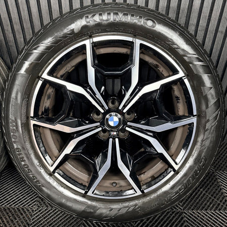 19'' Bmw X3 X4 G01 G02 887 M Sport Alloy Wheels Tyres Alloys 7916263 Genuine