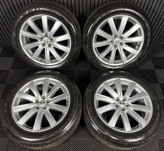 19'' GENUINE VOLVO XC90 MULTISPOKE ALLOY WHEELS TYRES ALLOYS 5X108 31362276