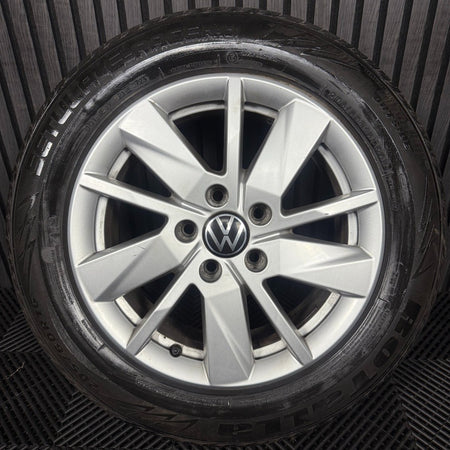 1X 16'' GENUINE VW CADDY VIENNA ALLOY WHEEL TYRE GT SINGLE 2K7601025
