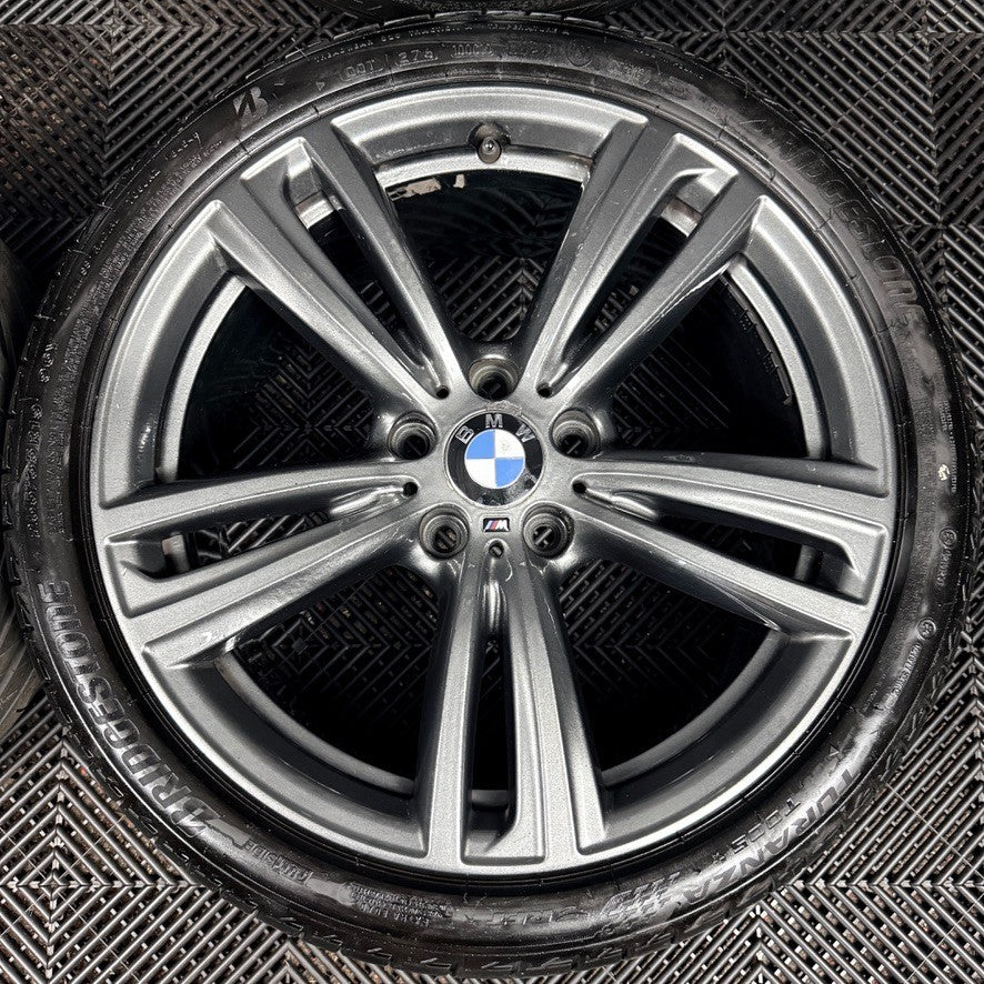19" BMW 3 Series 442 Grey M Sport F30 F31 F32 E90 E92 Alloy Wheel Tyres Genuine