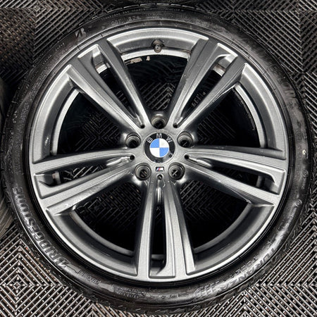 19" BMW 3 Series 442 Grey M Sport F30 F31 F32 E90 E92 Alloy Wheel Tyres Genuine