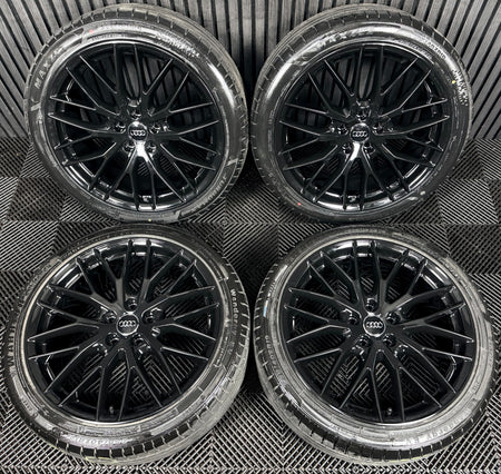 19'' Audi Q2 Black Edition  Alloy Wheels Tyres Alloys 81A601025AB Genuine