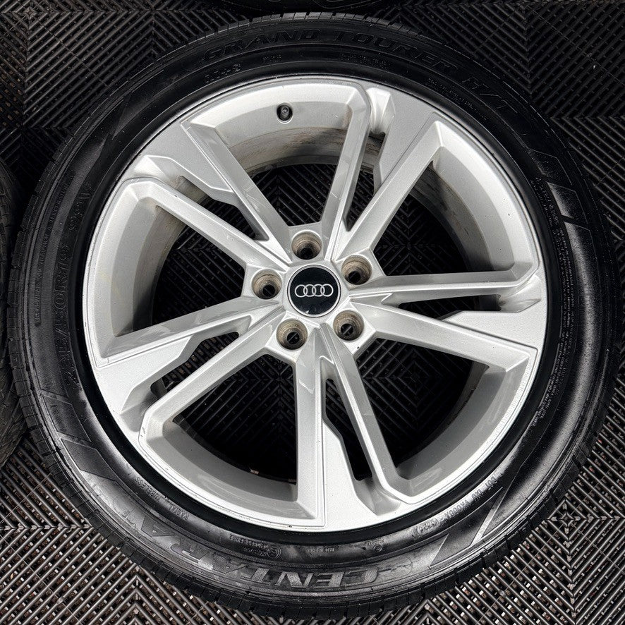 19'' Audi Q3 S Line 5 Double Spoke Alloy Wheels Tyre Alloys 83A601025M Genuine