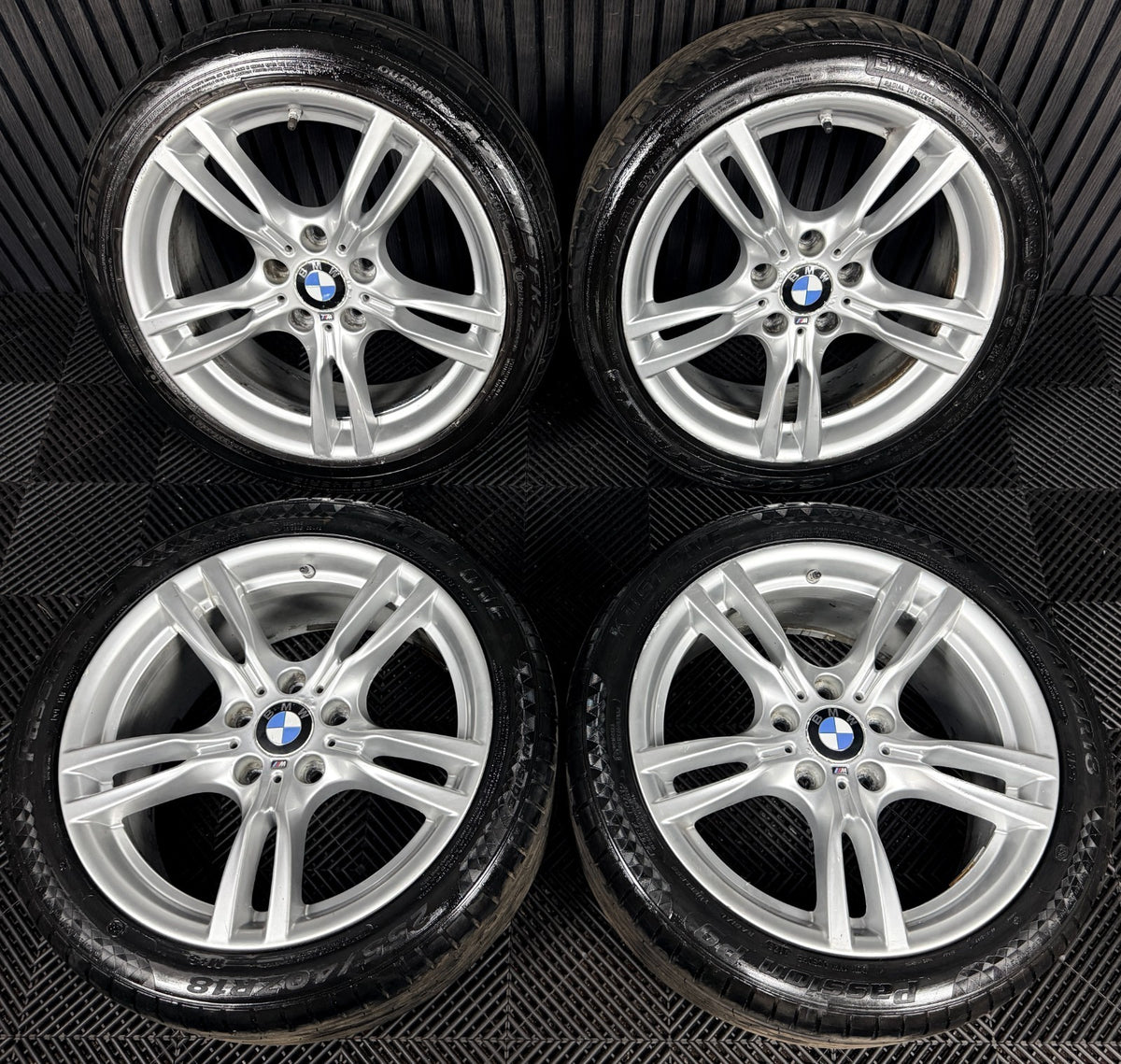18" Bmw 3 Series 400 M Sport F30 F31 F32 F36 E90 E92 Alloy Tyres Wheels Genuine
