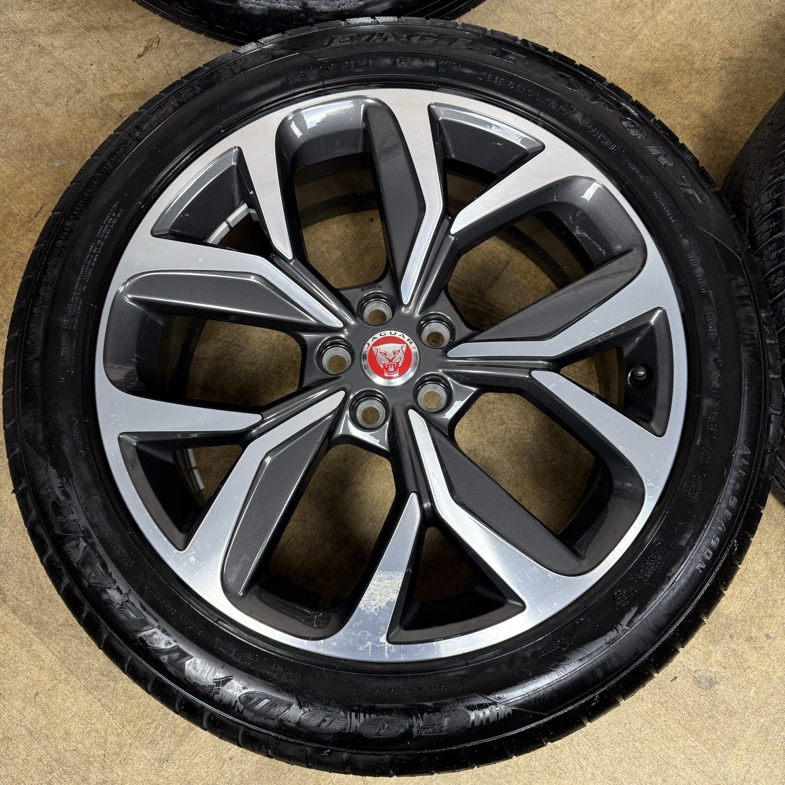 20'' GENUINE JAGUAR I PACE I-PACE 5068 Y SPOKE ALLOY WHEELS TYRES J9D3-1007-CB