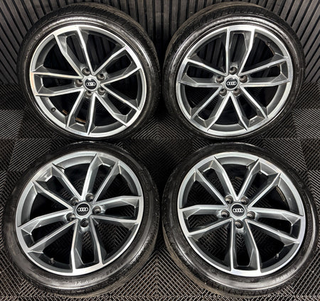 19'' Audi A5 S Line S5 Alloy Wheels Alloys Tyres 8W0601025DF Genuine
