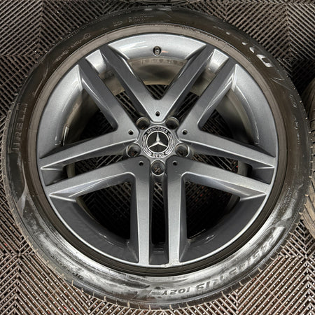 19'' Mercedes Vito V Class Alloy Wheels Tyres Grey W477 A4474011500 Genuine OEM