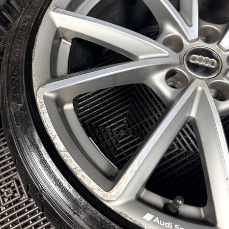 19'' Audi A4 S Line Grey DC B8 B9 Alloy Wheels Alloys Tyres 8W0601025BD Genuine