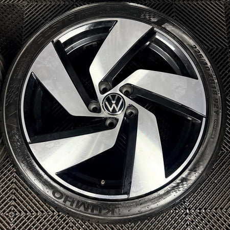 18" VW Golf GTD Mk8 GT GTI Richmond Wheels Tyre Alloy 5H0601025H Genuine