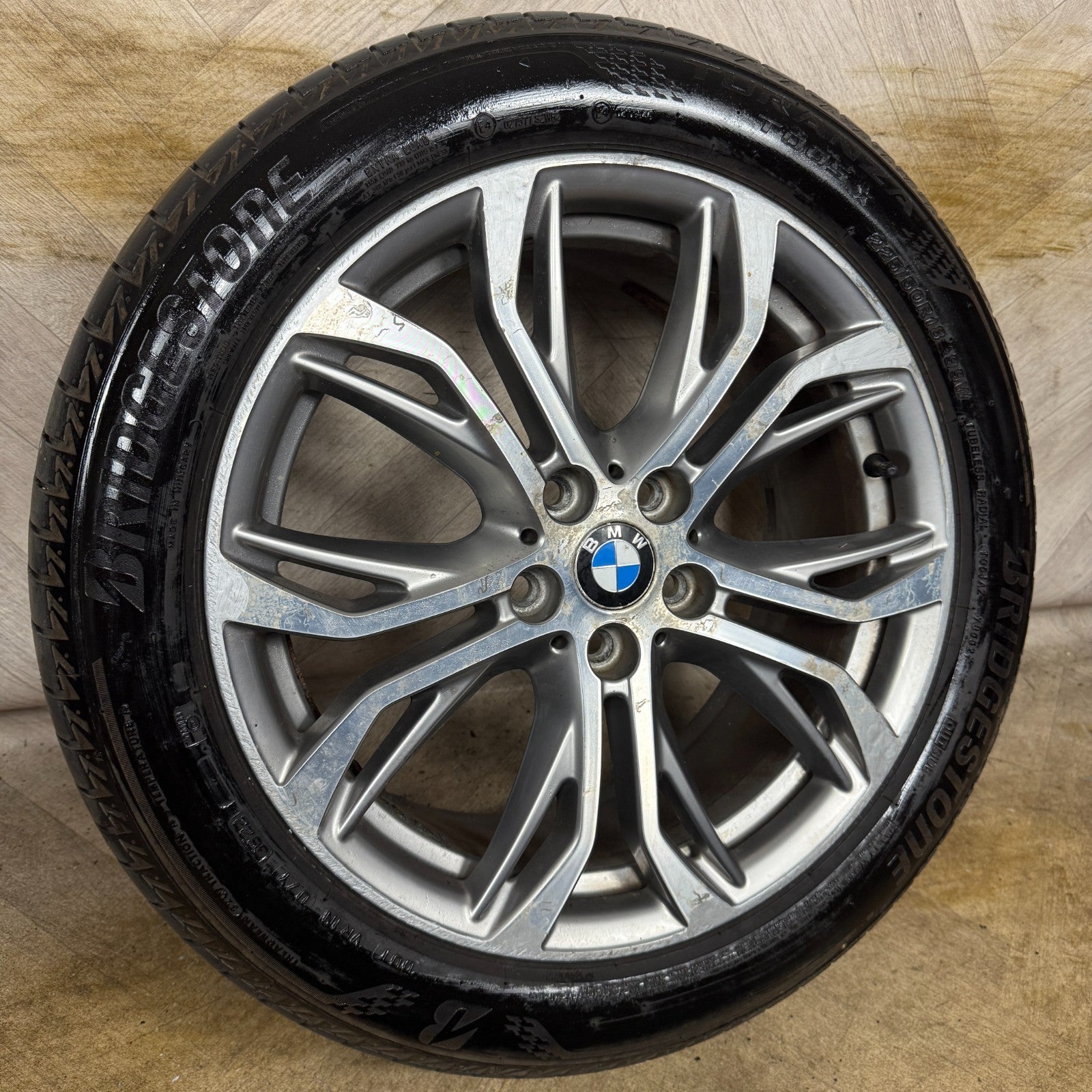 1X 18'' GENUINE BMW X1 566 F48 X1 F39 ALLOY WHEEL TYRE 6856067 7.5J ET51