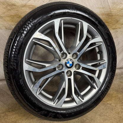 1X 18'' GENUINE BMW X1 566 F48 X1 F39 ALLOY WHEEL TYRE 6856067 7.5J ET51