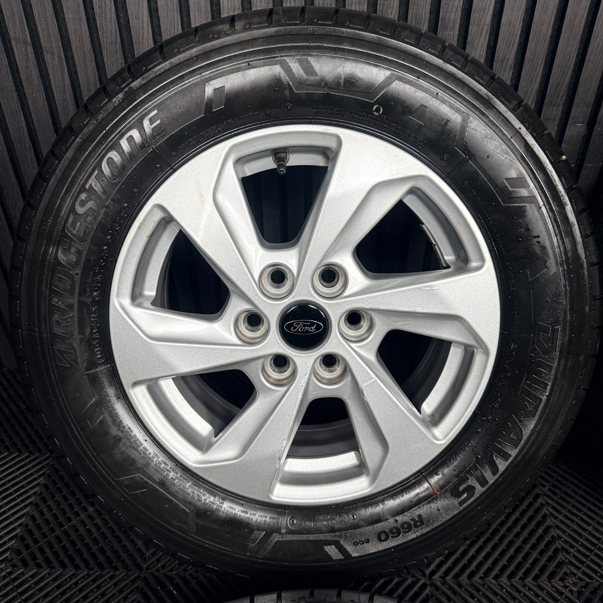 16" Ford Transit Custom Alloy Wheels Tyres Mk9 2024 6X120 Genuine