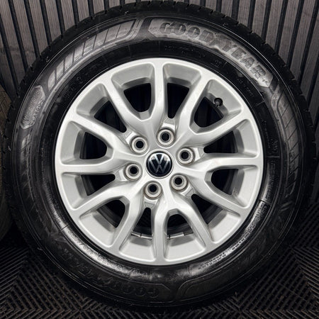 16'' Vw Transporter T7 Caravelle Alloy Wheels Tyres 7TG601025J S741-AB Genuine