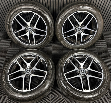 19'' Mercedes AMG GLC Black DC Sport Alloy Wheels Tyres Genuine A2534011800