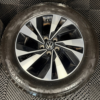 15'' GENUINE VW POLO NEW MODEL MK6 SEYNE ALLOY WHEELS ALLOYS TYRES 2G0601025D