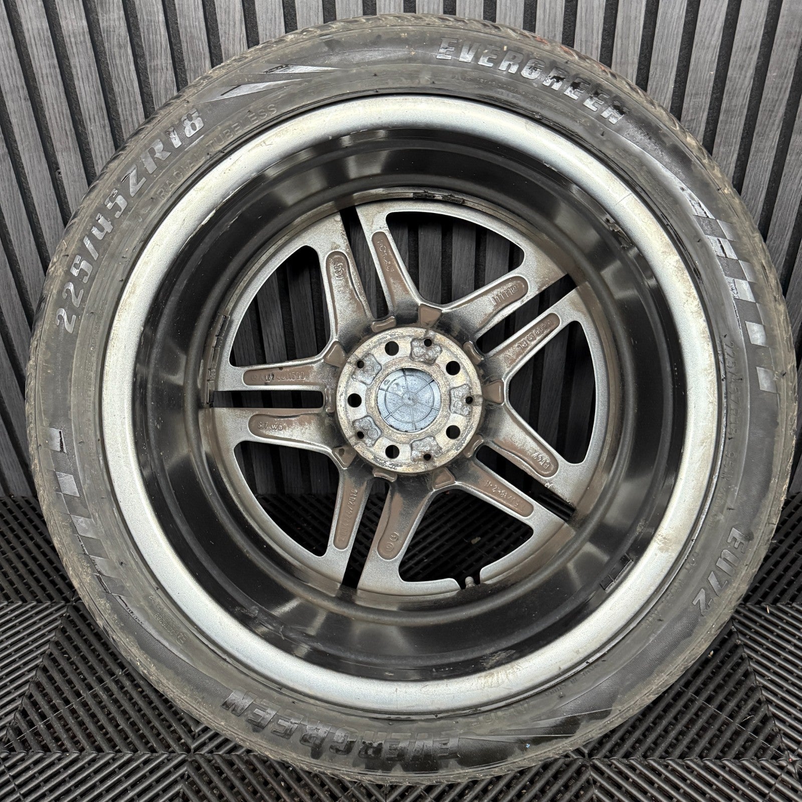 1X 18'' GENUINE AMG MERCEDES A CLASS CLA W177 SPORT ALLOY WHEEL TYRE A1774011500