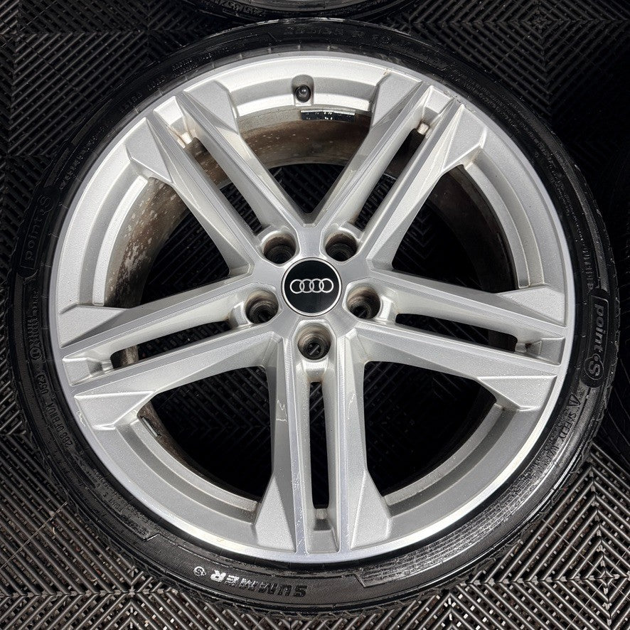 19'' Audi A3 A4 S Line Wheels Alloys Tyres 80A601025G Genuine