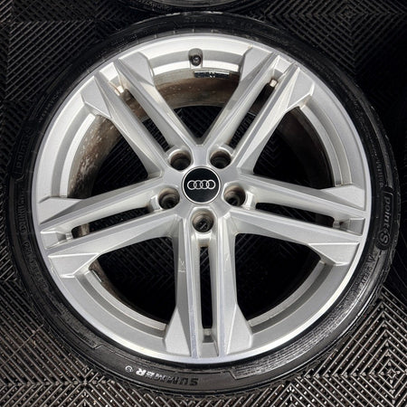 19'' Audi A3 A4 S Line Wheels Alloys Tyres 80A601025G Genuine